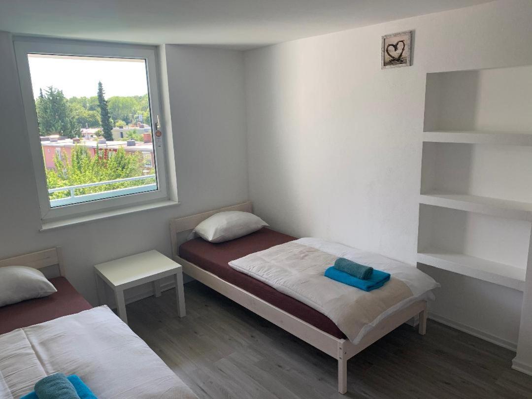 3 Zimmer Messe Wohnung Hanóver Exterior foto