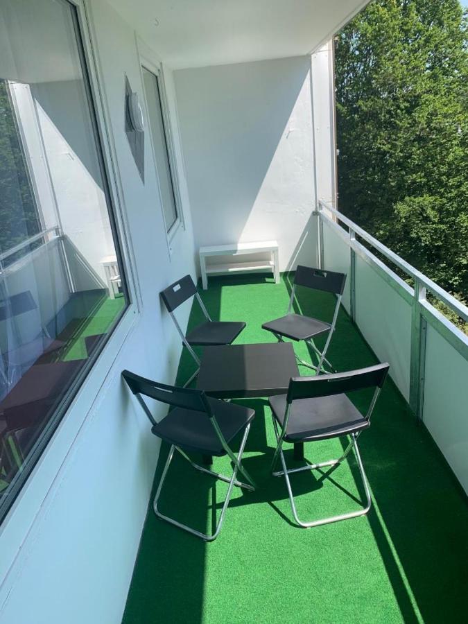 3 Zimmer Messe Wohnung Hanóver Exterior foto